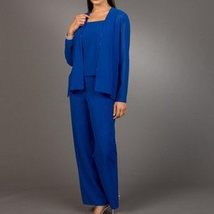 Royal Blue 3-Piece Suit by Ursula of Switzerland